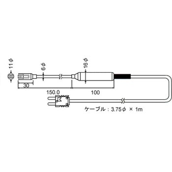 K熱電対温度計用プローブ アイ電子技研