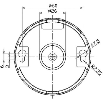 注文コード:89820072 電池式小型LED回転灯 LEDフラッシャー 日動工業