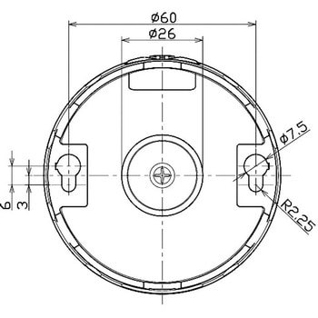 注文コード:89820088 電池式小型LED回転灯 LEDフラッシャー 日動工業