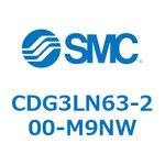 エアシリンダ/ショートタイプ (オートスイッチ付) CDG3LNシリーズ SMC