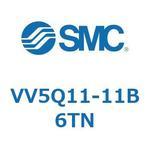 5ポートソレノイドバルブVQ用 マニホールド SMC