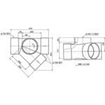 45°合流マス(150) Aron(アロン化成)