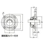印ろう付丸フランジ形ユニット給油式 NTN(エヌティーエヌ)