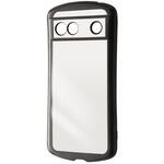 RT-GP8ATC13/BM Google Pixel 8a Like standard 耐衝撃 精密設計 TPUソフトケース METAMORU/ブラック レイ・アウト