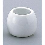 Y003 NC白磁(玉形)楊枝入 エムズジャパン