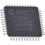PIC32MX170F256D-50I/PT Microchip マイコン, 44-Pin TQFP PIC32MX170F256D-50I/PT MICROCHIP
