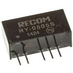 RY-0505S Recom DC-DCコンバータ Vout:5V dc 4.75 → 5.25 V dc, 1W, RY-0505S RECOM