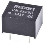 RN-0505S Recom DC-DCコンバータ Vout:5V dc 4.5 → 5.5 V dc, 1.25W, RN-0505S RECOM
