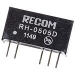 RH-0505D Recom DC-DCコンバータ Vout:±5V dc 4.5 → 5.5 V dc, 1W, RH-0505D RECOM