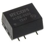 R1SE-0505 Recom DC-DCコンバータ Vout:5V dc 4.5 → 5.5 V dc, 1W, R1SE-0505 RECOM
