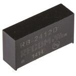 RB-2412D Recom DC-DCコンバータ Vout:±12V dc 21.6 → 26.4 V dc, 1W, RB-2412D RECOM