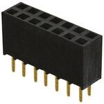 Samtec 基板接続用ソケット 14 極 2.54mm 2 列 スルーホール実装 SAMTEC