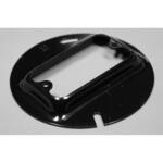 黒塗装 八角 蛍光灯カバー 電成興業