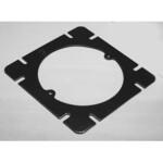 CVLRB-90F 黒塗装 大丸孔平カバー 電成興業