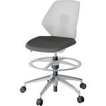 キュアチェア ハイポジションタイプ 樹脂メッシュバック アルミミラー脚<配送時組立サービス付> イトーキ