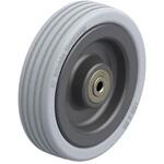 100x 25mm ソリッドラバー車輪 エスコ