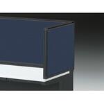 CZR 共通オプション 机上サイドパネルD600用 H450 不織布FY<配送時組立サービス付> イトーキ