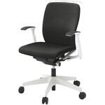 フルゴチェア ホワイトベース ハイバック 可動肘 ハンガー付 抗ウイルスPV張地 ウレタンキャスター<配送時組立サービス付> イトーキ