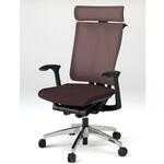 セレーオチェア メッシュ エクストラハイバック セレクトタイプ 固定肘 ハンガー アルミ脚<配送時組立サービス付> イトーキ