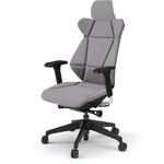 フリップフラップチェア エクストラハイバック 可動肘 樹脂脚<配送時組立サービス付> イトーキ