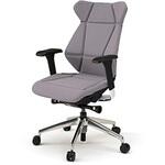 フリップフラップチェア ハイバック 可動肘 アルミミラー脚<配送時組立サービス付> イトーキ