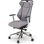 フリップフラップチェア ハイバック 固定肘 ハンガー アルミミラー脚<配送時組立サービス付> イトーキ