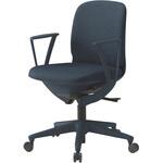 トルテUチェア ローバック 固定肘 布地CF ウレタンキャスター<配送時組立サービス付> イトーキ