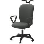 リエットRチェア ハイバック 固定肘・ハンガー付 ナイロンキャスター<配送時組立サービス付> イトーキ