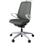 ノートチェア ハイバック 固定肘 ハンガー ランバーサポート付 メッシュJV ウレタンキャスター<配送時組立サービス付> イトーキ