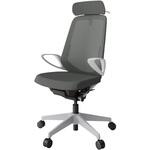 ノートチェア エクストラハイバック 固定肘 ハンガー ランバーサポート付 メッシュJV ナイロンキャスター<配送時組立サービス付> イトーキ