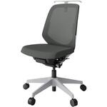 ノートチェア ローバック 肘なし ハンガー ランバーサポート付 メッシュJV ウレタンキャスター<配送時組立サービス付> イトーキ