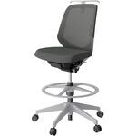 ノートチェア ハイポジションタイプ ローバック 肘なし ハンガー ランバーサポート付 メッシュJV 樹脂脚<配送時組立サービス付> イトーキ