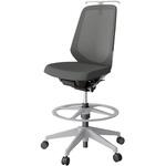 ノートチェア ハイポジションタイプ ハイバック 肘なし ハンガー ランバーサポートなし メッシュJV 樹脂脚<配送時組立サービス付> イトーキ