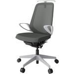 ノートチェア ハイバック 固定肘 ハンガー ランバーサポートなし メッシュJV ナイロンキャスター<配送時組立サービス付> イトーキ