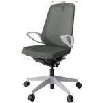 ノートチェア ハイバック 固定肘 ハンガー ランバーサポートなし メッシュJV ウレタンキャスター<配送時組立サービス付> イトーキ