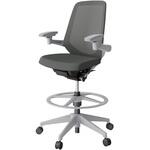 ノートチェア ハイポジションタイプ ハイバック 可動肘 ランバーサポートなし メッシュJV 樹脂脚<配送時組立サービス付> イトーキ