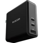 USB Type-C 充電器 PD EPR 140W USB-C×2 USB-A×1 折りたたみプラグ GaN II Plus採用 エレコム