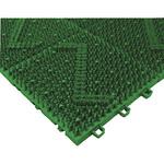 408-001  GN ブラシマットD本体 150X150mm グリーン ミヅシマ工業