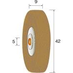 NA5051 ミニモ 真ちゅうブラシホイールΦ42 ミニター