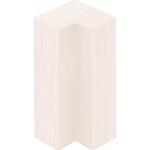 ME5983-2WH 手摺部材 システム手摺35型 リモデル用後付け手摺受け ゴム集成材タイプ 後付け手摺受け枠 入隅 〈ネオホワイト〉 DAIKEN(旧:大建工業)