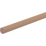 ME5415-4MG 手摺部材 システム手摺35型 ゴム集成材タイプ手摺 グリップ付丸棒ストレート 抗ウイルス 4000長 〈トープグレー〉 DAIKEN(旧:大建工業)