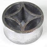 IKM-412-G 剣山 雅シリーズ(七宝・蛇の目) つづみ型 一つ輪(ゴム付) 石崎剣山製作所