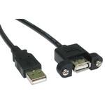 236-9154 RS PRO USBケーブル, USB A → USB A RS PRO