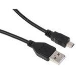 252-7118 RS PRO USBケーブル, USB A → Mini USB B RS PRO