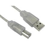 252-7133 RS PRO USBケーブル, USB A → USB B RS PRO