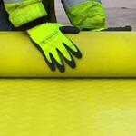 280-5459 RS PRO Check Plate Hi-Viz Yellow Matting RS PRO