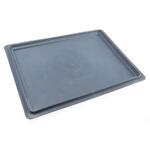 収納ボックスのふた RS PRO, 400mm x 300mm x 19mm PP グレー RS PRO