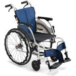 CJ01124 CRT-SGシリーズ ワンハンドブレーキ自走CRT-SG-5 A-16紺 40 ミキ