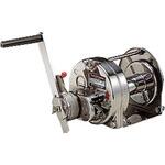 ステンレスラチェット式手動ウインチ(バフ研磨・ストッパー内蔵式) マックスプル工業