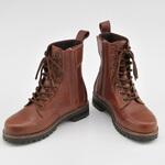 26334 HBS-007 ミドルブーツ ブラウン/25.0 26334 DAYTONA(デイトナ)